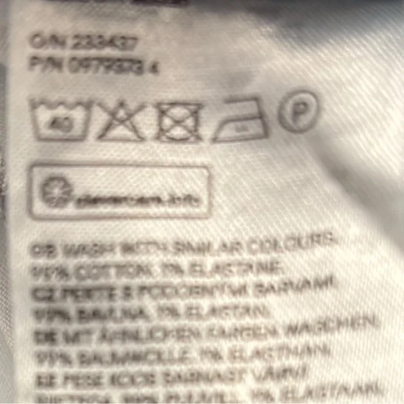 NEW H&M Divided 90s Straight Jeans Women’s Size 4 High Waist Acid Wash Denim - Picture 7 of 11